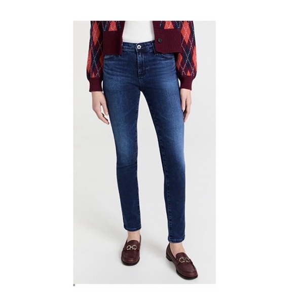 AG Prima Cigarette MidRise Jeans. - Picture 1 of 8